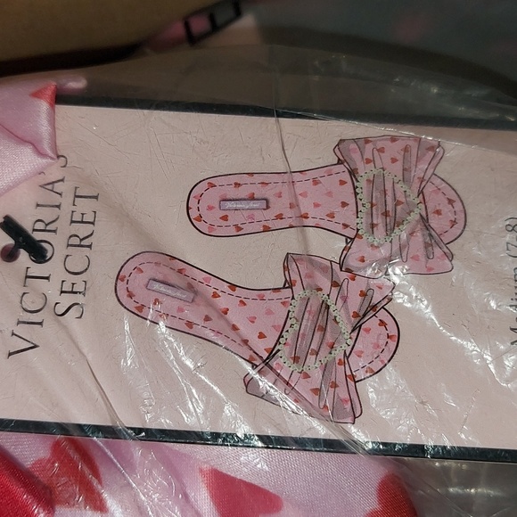 Victoria secret Satin Embellished Slide size Medium NWT - Picture 8 of 8